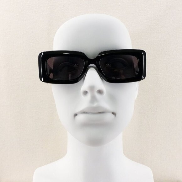 Gucci GG0811 Rectangle Sunglasses Black Gray OS - Picture 9 of 15
